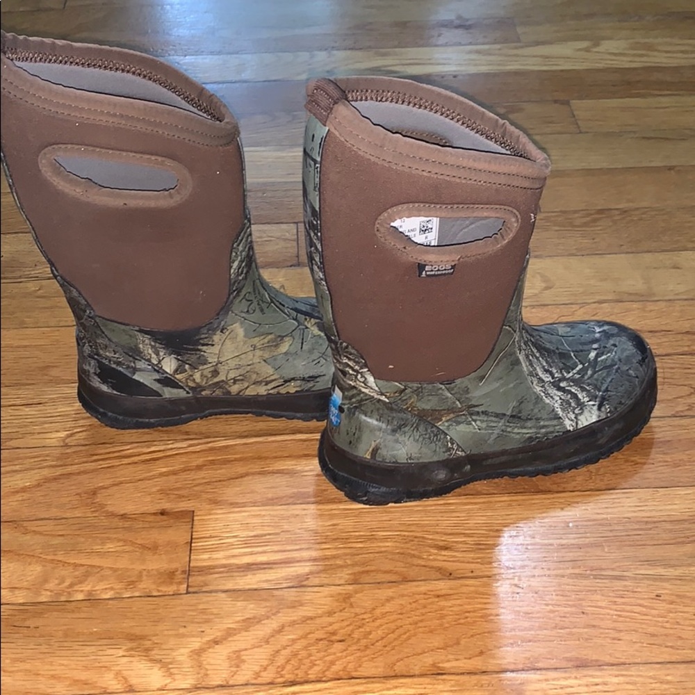 Camouflage Bogs kids 13